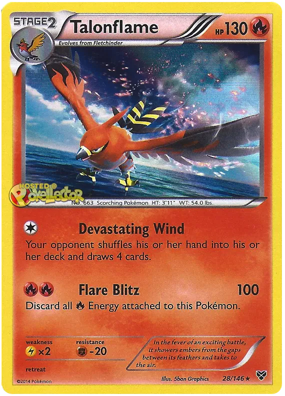 Talonflame - XY #28