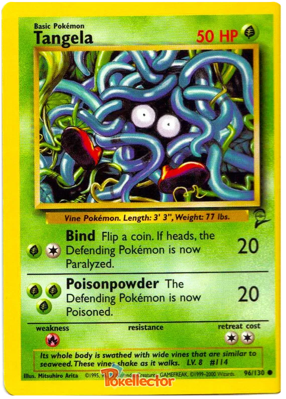 Tangela - Base Set 2 #96