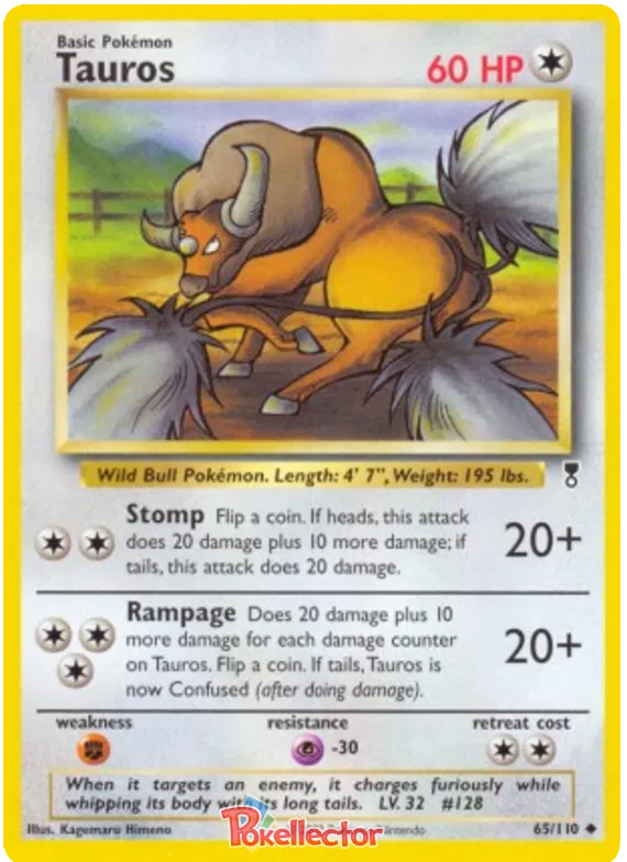 Tauros - Legendary Collection #65