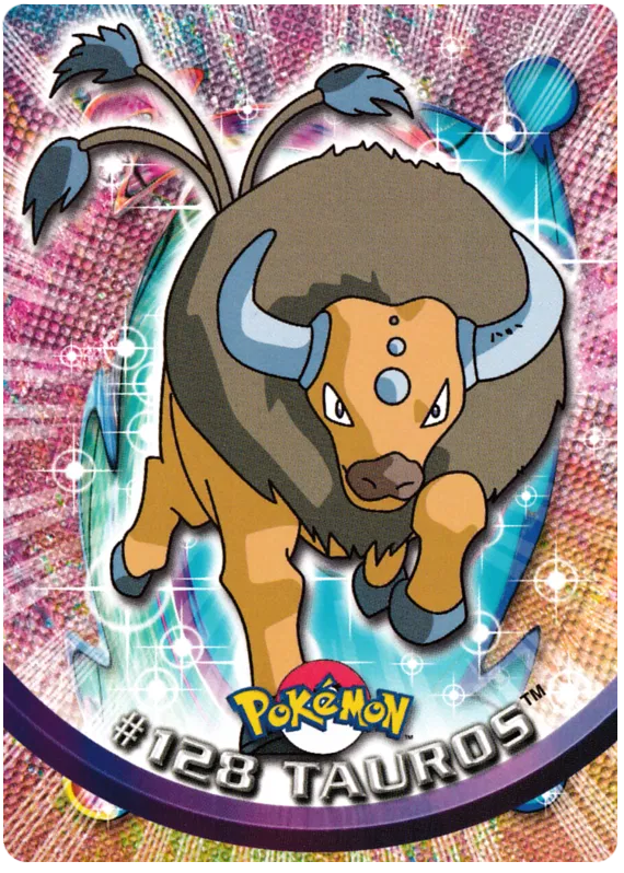 Tauros - Topps Series 3 #128