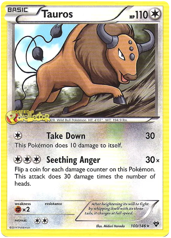 Tauros - XY #100