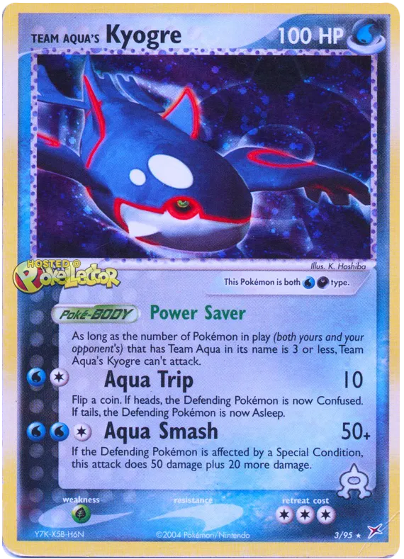 Team Aqua's Kyogre - EX Team Magma vs Team Aqua #3