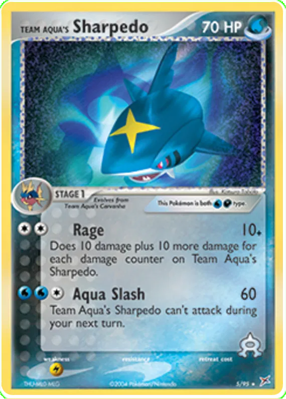 Team Aqua's Sharpedo - EX Team Magma vs Team Aqua #5