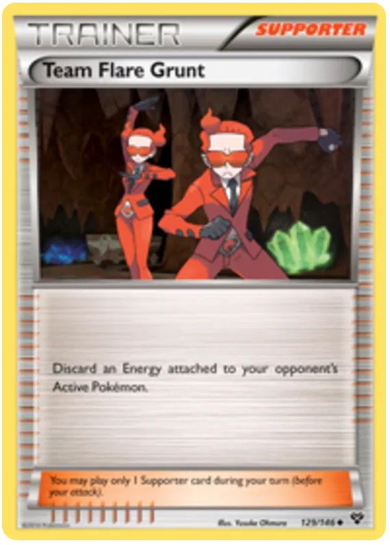 Team Flare Grunt - XY #129