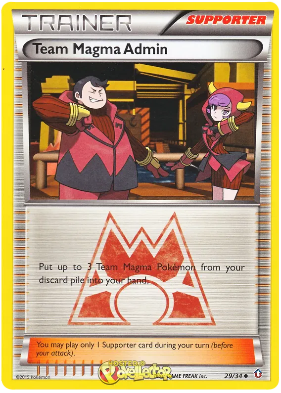 Team Magma Admin - Double Crisis #29