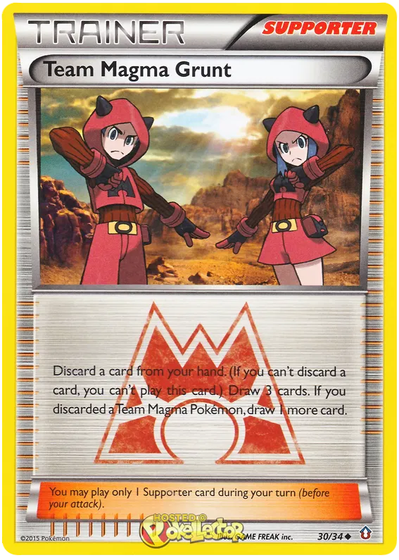 Team Magma Grunt - Double Crisis #30