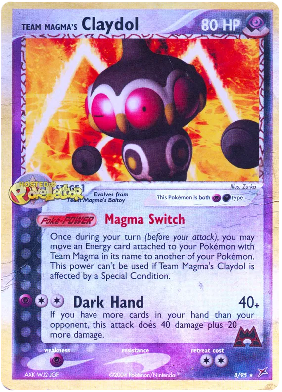 Team Magma's Claydol - EX Team Magma vs Team Aqua #8