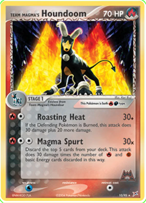 Team Magma's Houndoom - EX Team Magma vs Team Aqua #10