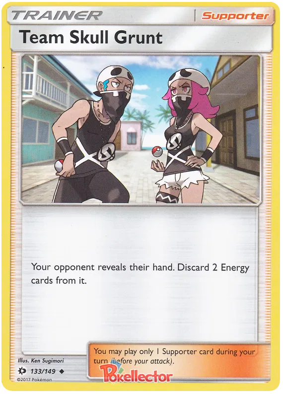 Team Skull Grunt - Sun & Moon #133