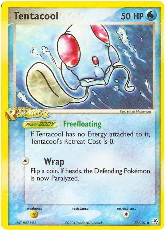 Tentacool - EX Hidden Legends #77