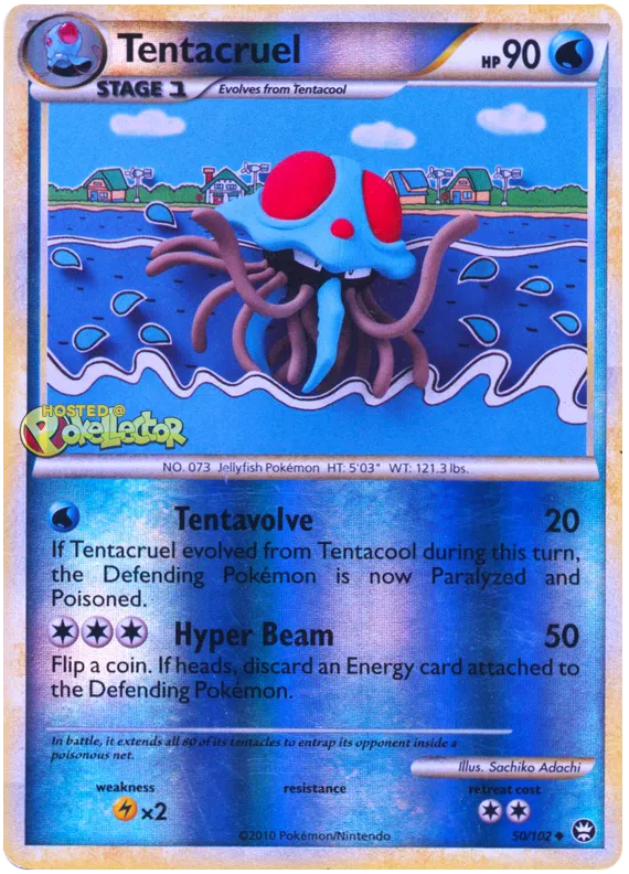 Tentacruel - HS Triumphant #50