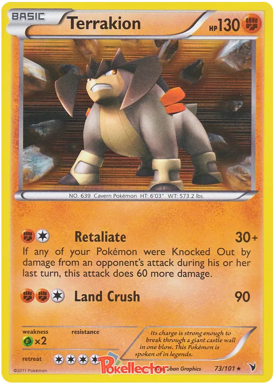 Terrakion - Noble Victories #73