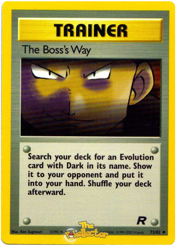 The Boss's Way - Team Rocket #73