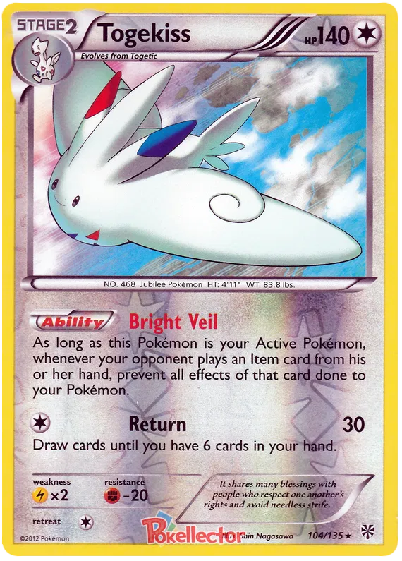 Togekiss - Plasma Storm #104