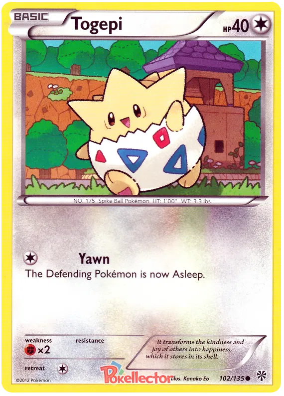 Togepi - Plasma Storm #102