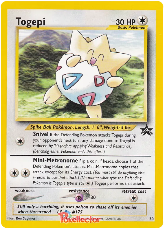 Togepi - Wizards of the Coast Promos #30