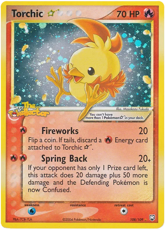 Torchic * - EX Team Rocket Returns #108