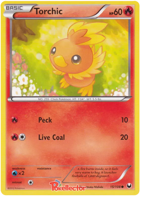 Torchic - Dark Explorers #15