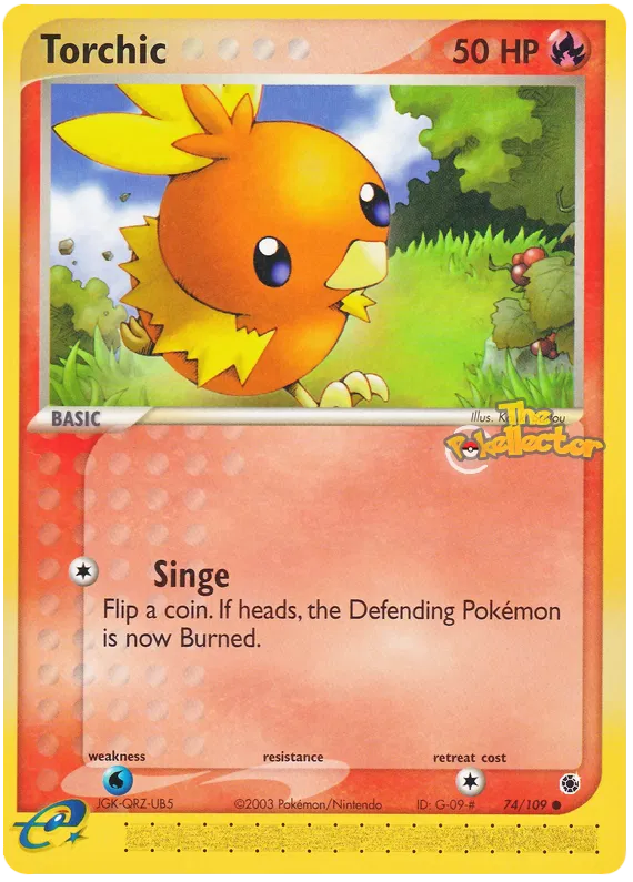 Torchic - EX Ruby & Sapphire #74