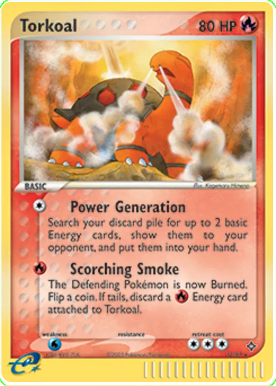 Torkoal - EX Dragon #12