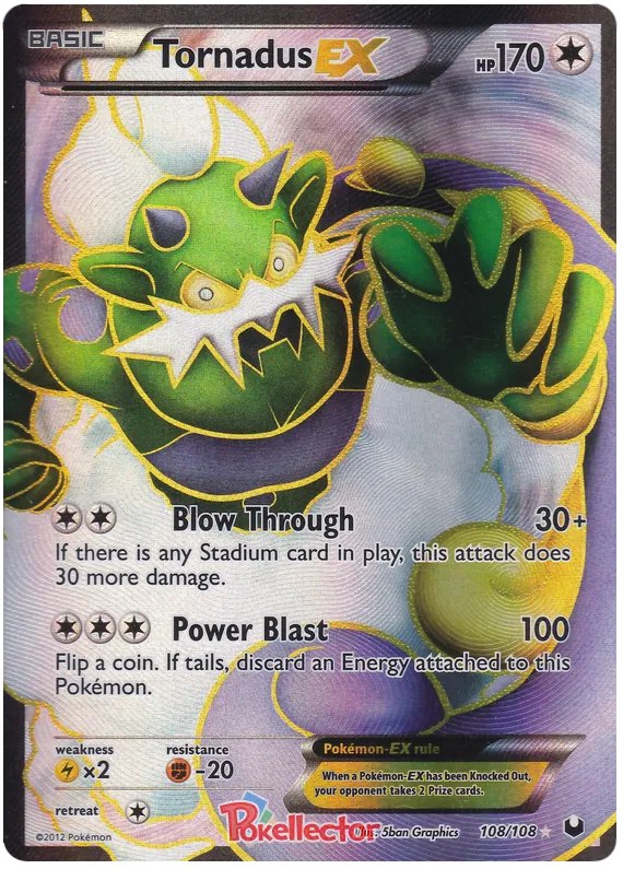 Tornadus EX - Dark Explorers #108