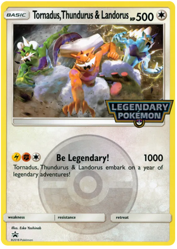 Tornadus, Thundurus & Landorus - Sun & Moon Promos 