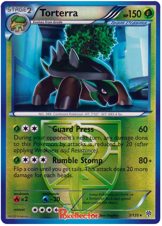 Torterra - Plasma Storm #3