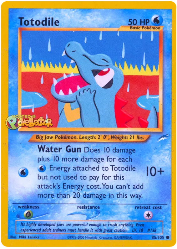 Totodile - Neo Destiny #85