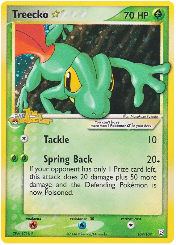 Treecko * - EX Team Rocket Returns #109