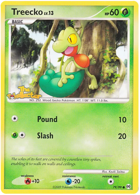 Treecko - Platinum - Arceus #79