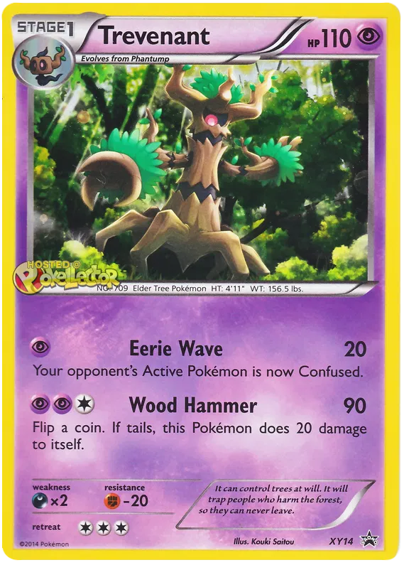 Trevenant - XY Promos #14