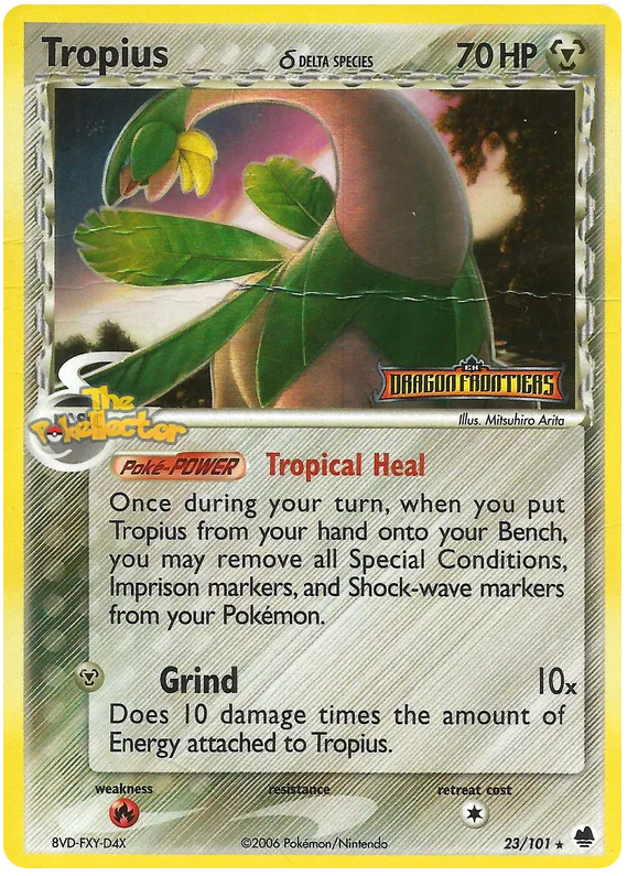 Tropius  (delta species) - EX Dragon Frontiers #23