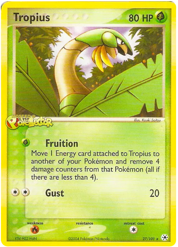 Tropius - EX Hidden Legends #27