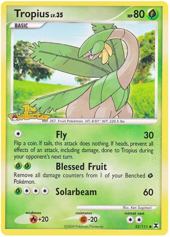 Tropius - Platinum - Rising Rivals #52