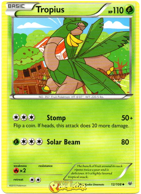 Tropius - Roaring Skies #12