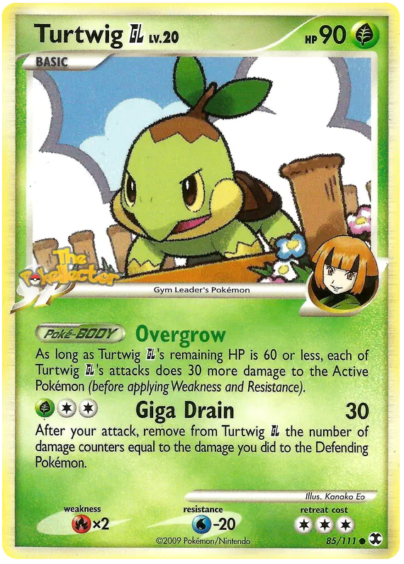 Turtwig GL - Platinum - Rising Rivals #85