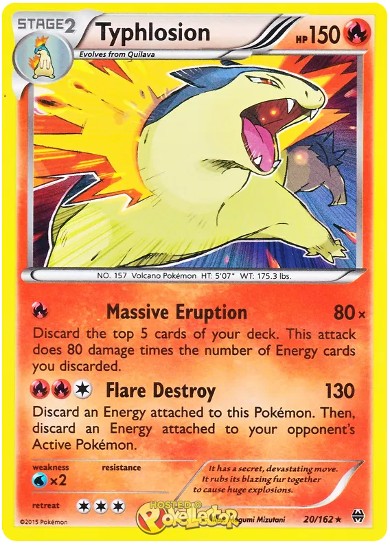 Typhlosion - XY BREAKthrough #20