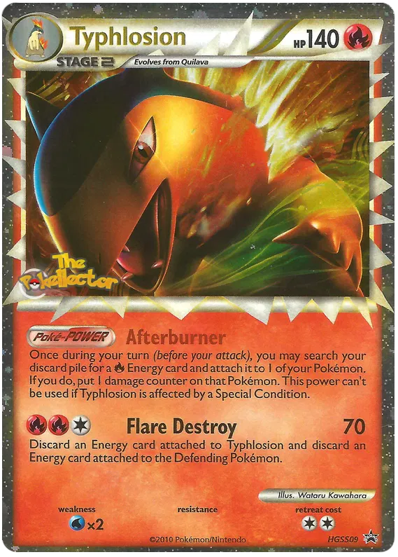 Typhlosion - HeartGold SoulSilver Promos #9