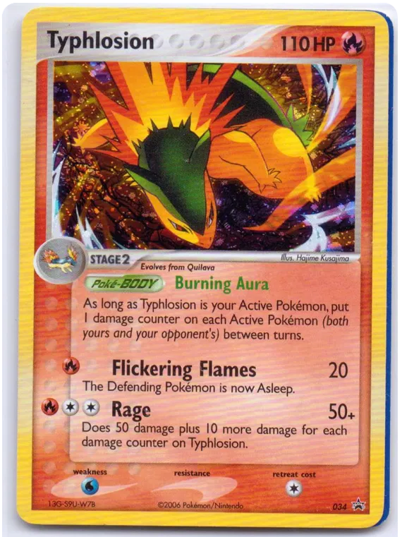 Typhlosion - Nintendo Promos #34