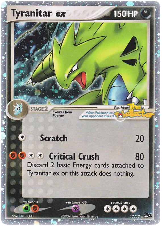 Tyranitar ex - POP Series 1 #17