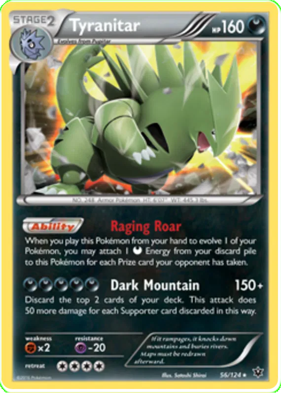 Tyranitar - Fates Collide #56