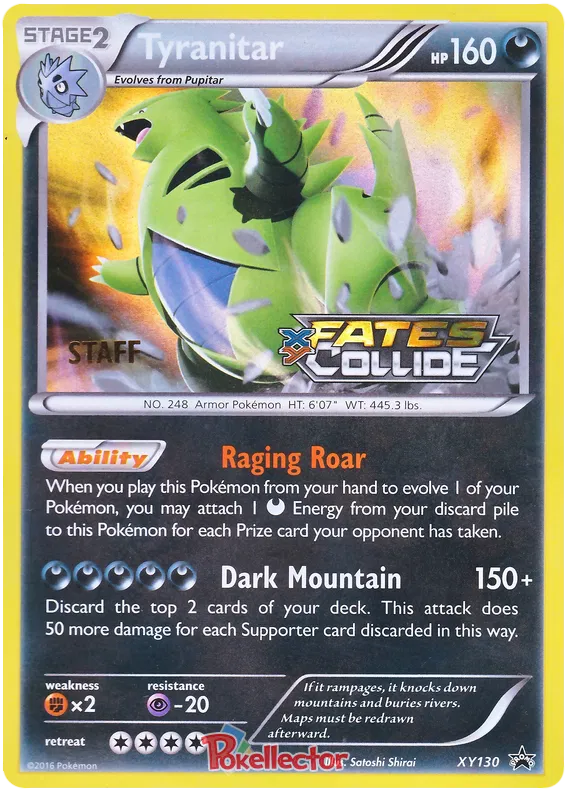 Tyranitar - XY Promos #130