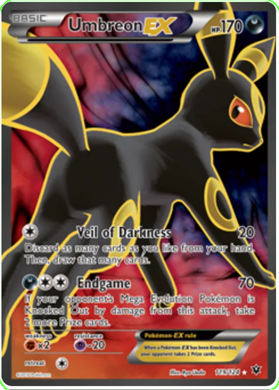 Umbreon EX - Fates Collide #119