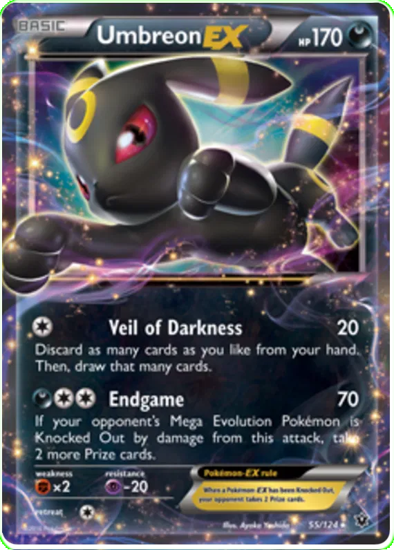 Umbreon EX - Fates Collide #55