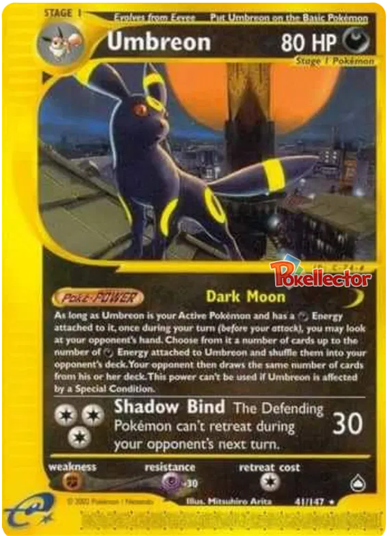 Umbreon - Aquapolis #41