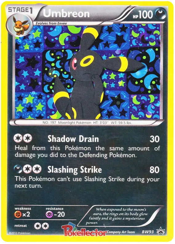 Umbreon - Black & White Promos #93