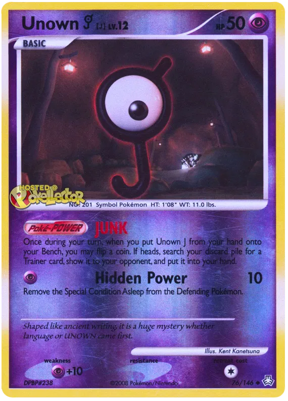 Unown J - Legends Awakened #76