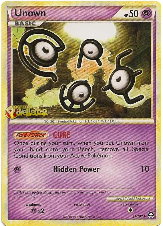 Unown - HS Triumphant #51