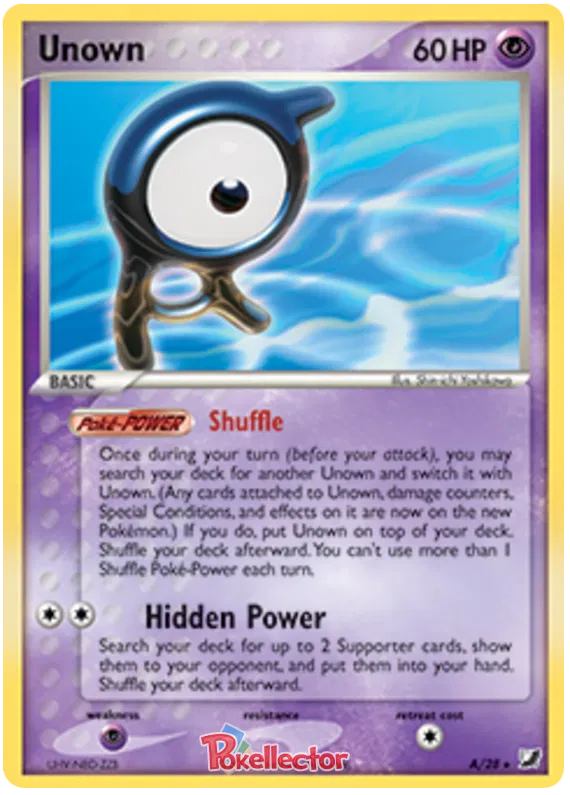 Unown - EX Unseen Forces Unown Collection #0