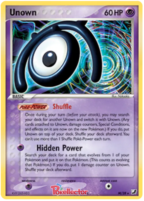 Unown - EX Unseen Forces Unown Collection #0